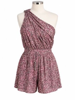 BCBGeneration One Shoulder Romper Size‎ 6